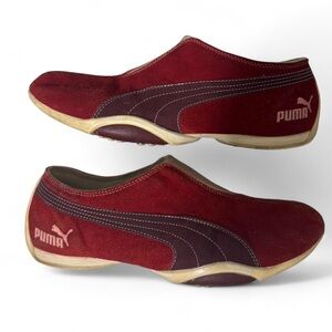 Vintage Puma Suede Slip-on Sneakers